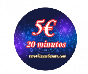 Tarot Bizum barato 5 euros 20 minutos, lecturas economicas con oferta